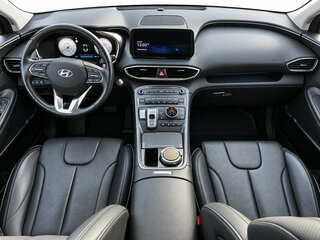 2021 Hyundai Santa Fe IV Рестайлинг, чёрный, 3779000 рублей, вид 5