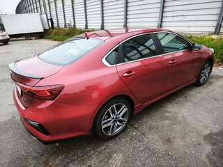2021 Kia Cerato IV, красный, 2190000 рублей, вид 4