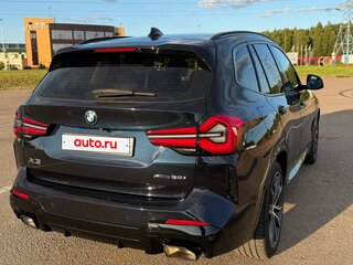 2021 BMW X3 30i xDrive III (G01) Рестайлинг, чёрный, 5200000 рублей, вид 5