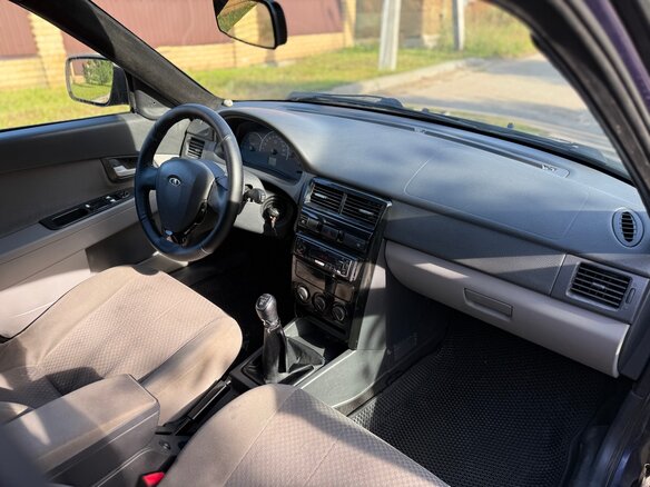 2012 Lada (ВАЗ) Priora I, синий, 385000 рублей - вид 8