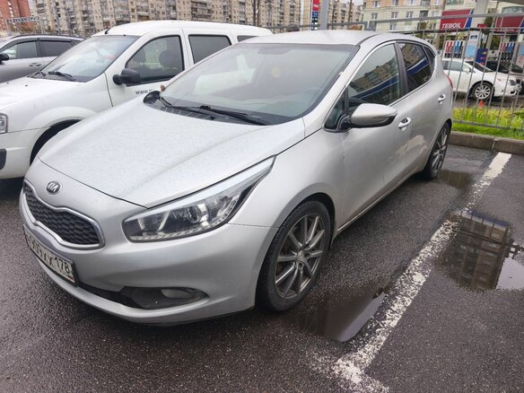 2012 Kia Ceed II, серебристый, 1049000 рублей - вид 1