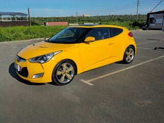 2012 Hyundai Veloster I, жёлтый, 1100000 рублей, вид 2