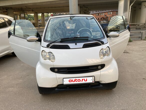 2002 Smart Fortwo City-Cabrio I, серебристый