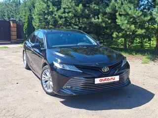 2020 Toyota Camry VIII (XV70), чёрный, 3600000 рублей, вид 3