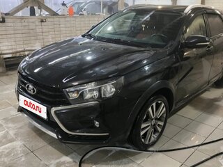 2019 Lada (ВАЗ) Vesta SW Cross I, чёрный, 950000 рублей, вид 1