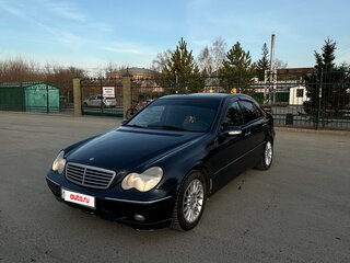 2003 Mercedes-Benz C-Класс 240 II (W203), синий, 670000 рублей, вид 2