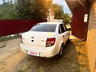 2015 Lada (ВАЗ) Granta I, белый, 420000 рублей, вид 4