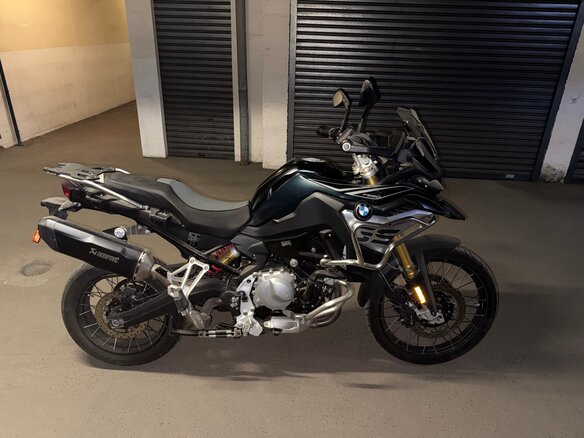 2018 BMW F 850 GS, чёрный, 950000 рублей