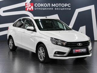 2016 Lada (ВАЗ) Vesta I, белый, 749900 рублей, вид 1