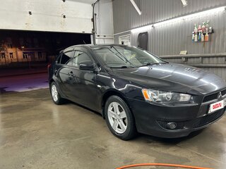 2008 Mitsubishi Lancer X, чёрный, 700000 рублей, вид 4