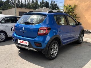 2019 Renault Sandero Stepway II Рестайлинг, синий, 890000 рублей, вид 4
