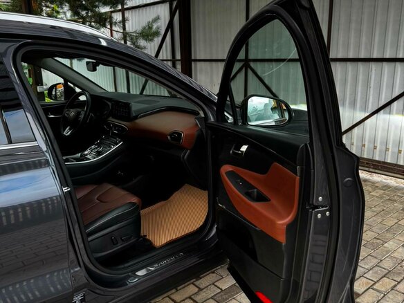 2021 Hyundai Santa Fe IV Рестайлинг, синий, 3905000 рублей - вид 12