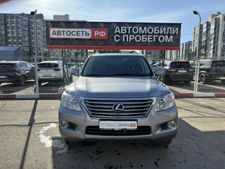 2011 Lexus LX 570 III, серебристый, 2970000 рублей, вид 2