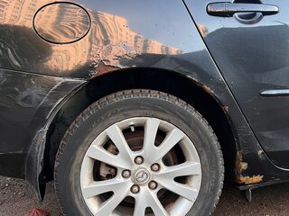 2007 Mazda 3 I (BK) Рестайлинг, чёрный, 600000 рублей, вид 4