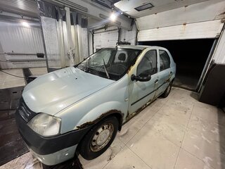 2006 Renault Logan I, зелёный, 89000 рублей, вид 1