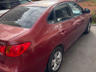 2009 Hyundai Elantra IV (HD), красный, 650000 рублей, вид 4