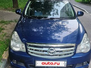 2014 Nissan Almera III (G15), синий, 550000 рублей, вид 1