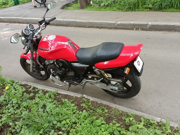 1996 Honda CB 400 Super Four, красный, 240000 рублей - вид 9