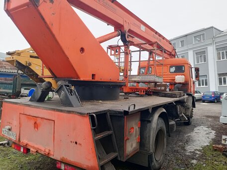 2011 КамАЗ АГП (Автовышки), оранжевый, 4000000 рублей, вид 3