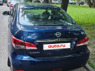 2014 Nissan Almera III (G15), синий, 550000 рублей, вид 4