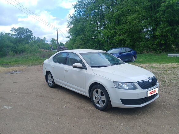 2015 Skoda Octavia III (A7), белый, 799000 рублей - вид 1