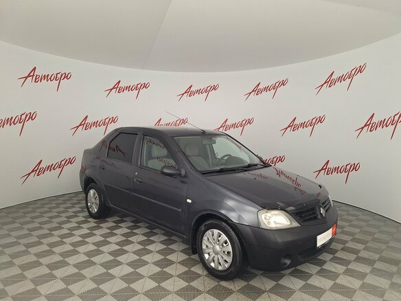 2008 Renault Logan I, чёрный, 300000 рублей - вид 6