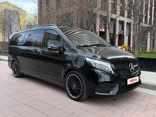 2020 Mercedes-Benz V-Класс Long 220 d длинный III (W447) Рестайлинг, чёрный, 7800000 рублей, вид 2