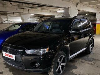 2012 Mitsubishi Outlander II Рестайлинг, чёрный, 1000000 рублей, вид 1