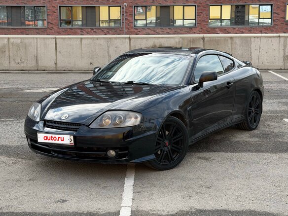 2004 Hyundai Tiburon II (GK), чёрный - вид 1