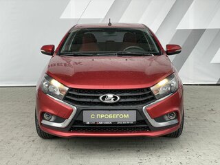 2016 Lada (ВАЗ) Vesta I, красный, 574000 рублей, вид 2