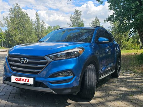 2017 Hyundai Tucson III, синий, 2150000 рублей, вид 2