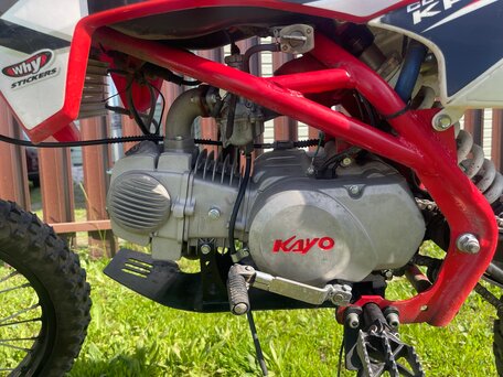 2016 Kayo Basic YX140EM, красный, 75000 рублей, вид 5