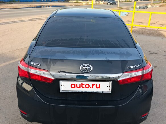 2013 Toyota Corolla XI (E160, E170, E180), чёрный, 1100000 рублей - вид 2