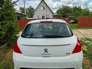 2011 Peugeot 308 I Рестайлинг, белый, 570000 рублей, вид 5