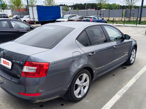 2013 Skoda Octavia III (A7), серый, 700000 рублей - вид 3