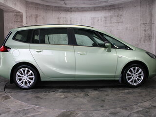 2013 Opel Zafira C, зелёный, 815000 рублей, вид 4