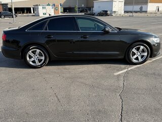 2014 Audi A6 IV (C7), чёрный, 1350000 рублей, вид 4