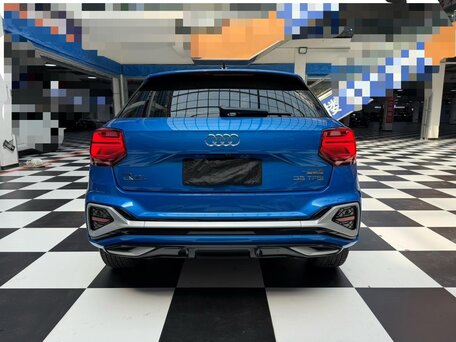 2023 Audi Q2 L 35 TFSI I Рестайлинг, синий, 1700000 рублей, вид 5
