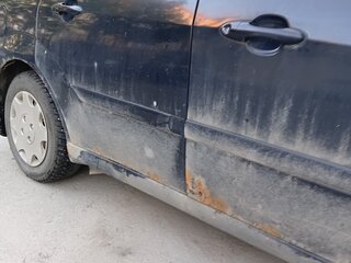 2004 Ford Focus I Рестайлинг, синий, 180000 рублей, вид 4