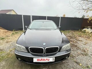 2007 BMW 7 серии Long 740Li IV (E65/E66) Рестайлинг, чёрный, 750000 рублей, вид 2
