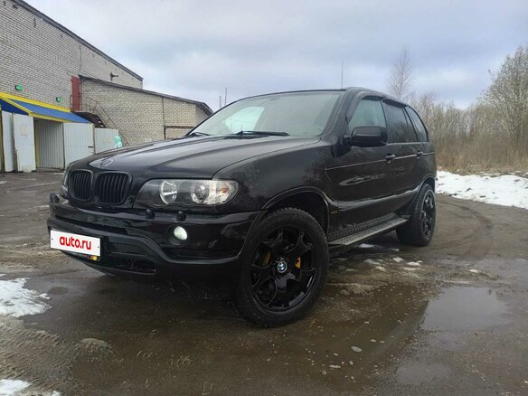 2003 BMW X5 3.0i I (E53), чёрный, 800000 рублей - вид 19