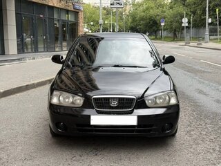 2001 Hyundai Elantra III (XD), чёрный, 150000 рублей, вид 4