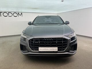 2020 Audi Q8 50 TDI I (4M), серый, 7770000 рублей, вид 3