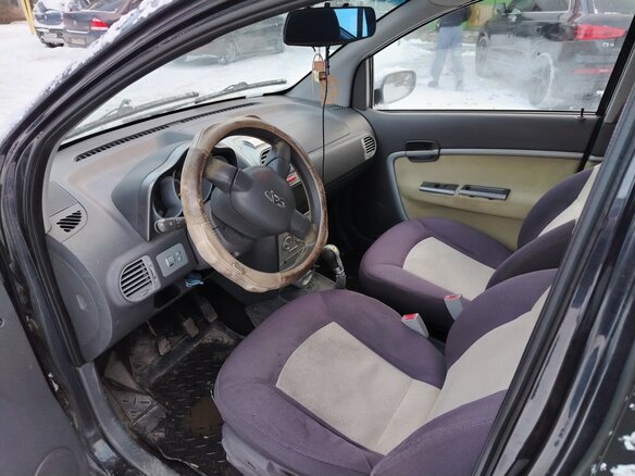 2008 Chery Kimo (A1), чёрный, 200000 рублей - вид 4