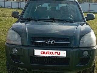 2006 Hyundai Tucson I, зелёный, 650000 рублей, вид 3