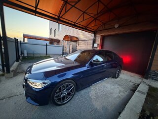 2017 BMW 5 серии 540i xDrive VII (G30/G31/G38), синий, 5000000 рублей, вид 3