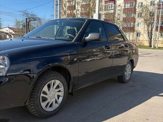 2009 Lada (ВАЗ) Priora I, синий, 375000 рублей, вид 4