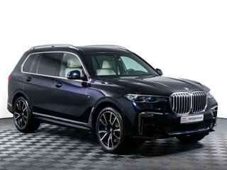 2019 BMW X7 40i I (G07), чёрный, 6926740 рублей, вид 3