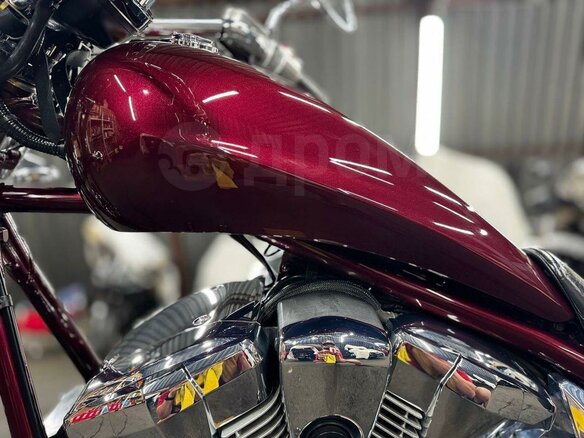 2009 Honda VT 1300CX Fury, пурпурный, 850000 рублей - вид 13