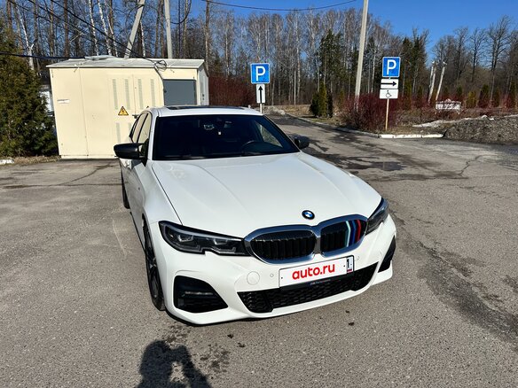 2020 BMW 3 серии 320i VII (G2x), белый, 4000000 рублей - вид 9